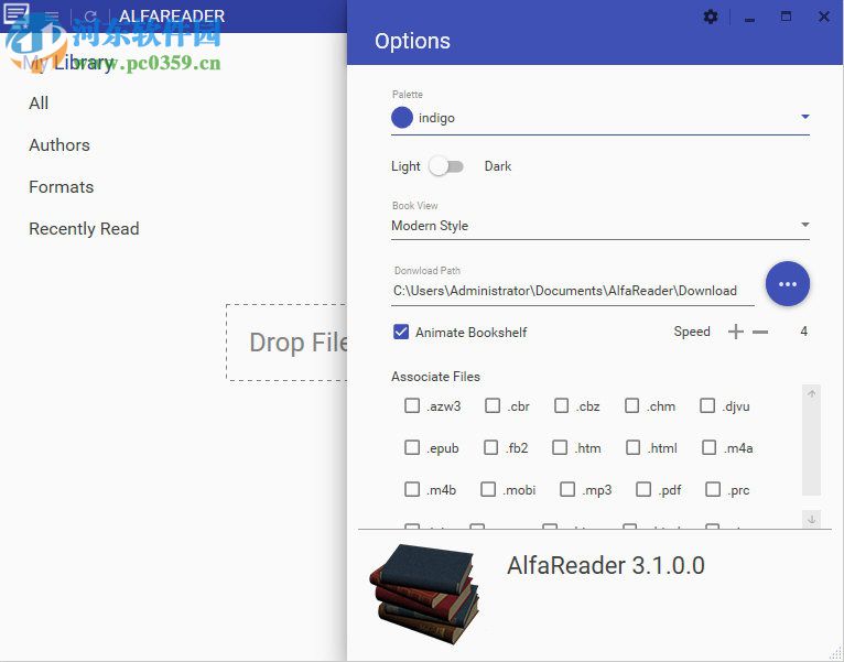 AlfaReader(电子文档阅读器) 3.1.0.0 破解版