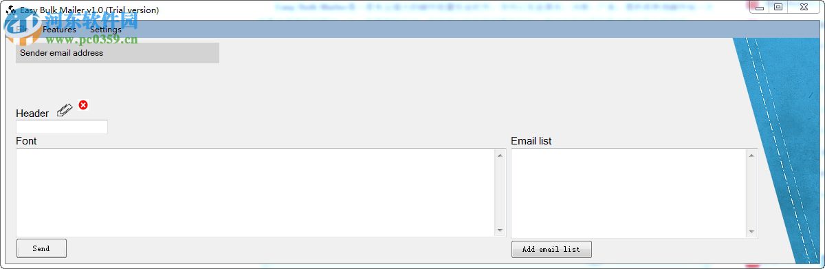 Easy Bulk Mailer(邮件管理工具) 1.0 官方版