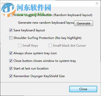 Oxynger KeyShield(安全软键盘) 1.1.0 官方版