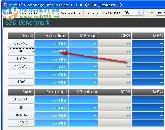 Anvils Storage Utilities(SSD固态硬盘测速工具) 1.0.50 绿色版