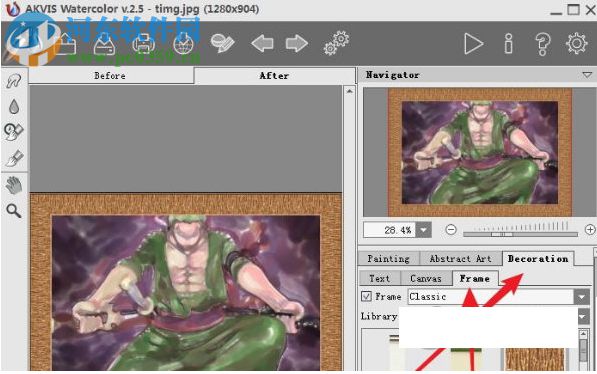 AKVIS Watercolor(照片转水彩画效果软件) 3.0 免费版