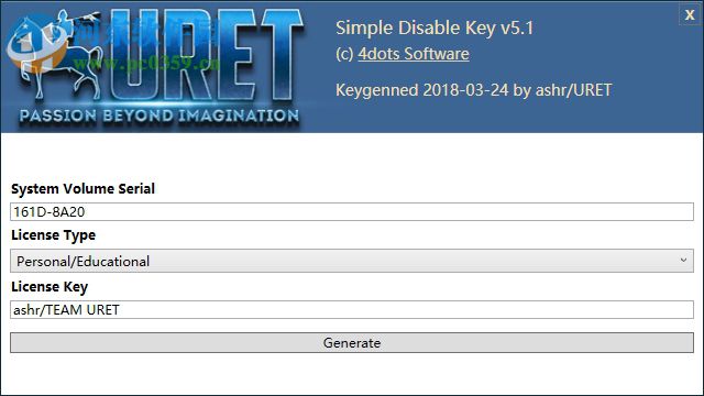 Simple Disable Key(键盘组合按键屏蔽工具) 5.1 免费版