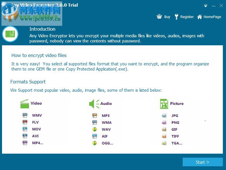 Any Video Encryptor 媒体加密软件 2.0.0 破解版