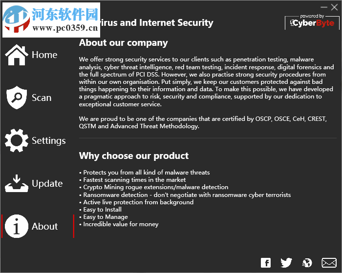 CyberByte Antivirus(恶意软件删除工具) 1.0.0.0 官方版