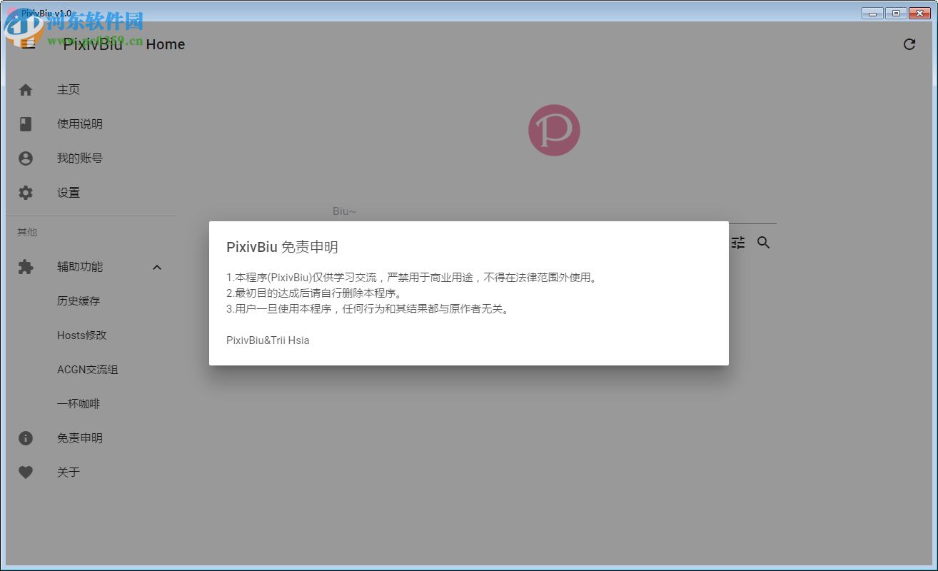 PixivBiu 1.0 绿色版
