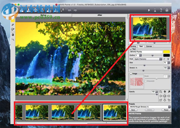AKVIS Points(照片转点彩画软件) 2.0 官方版