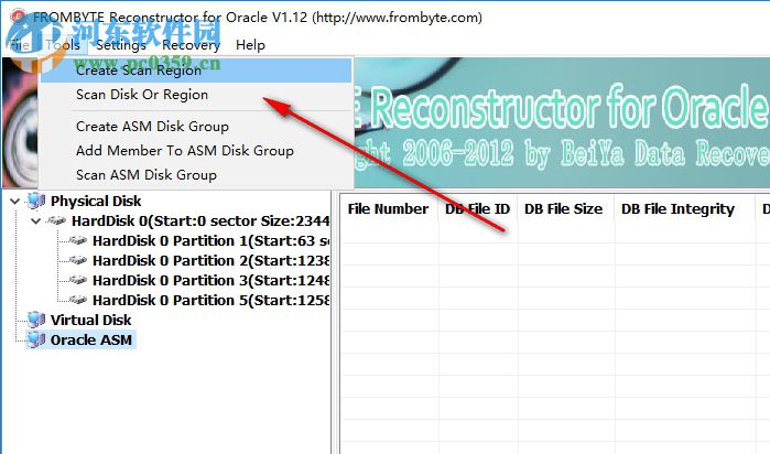FROMBYTE Reconstructor for Oracle(Oracle数据库修复工具) 1.12 官方版