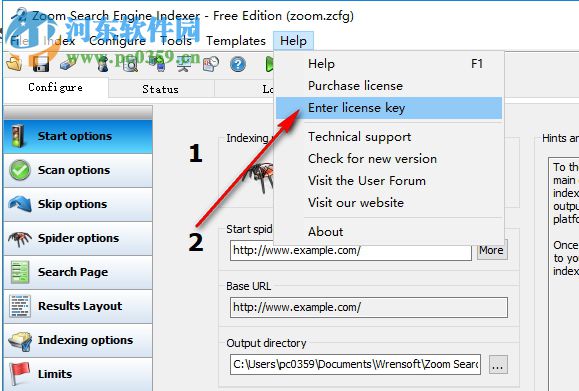 Zoom Search Engine Indexer(网站开发套件) 7.0 官方版