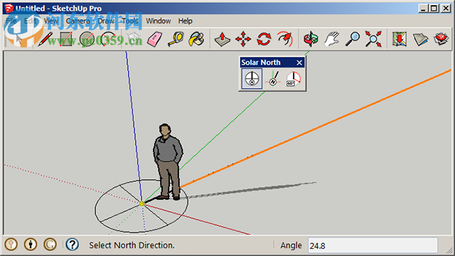 Solar North(SketchUp太阳北极插件) 1.2.0 最新免费版