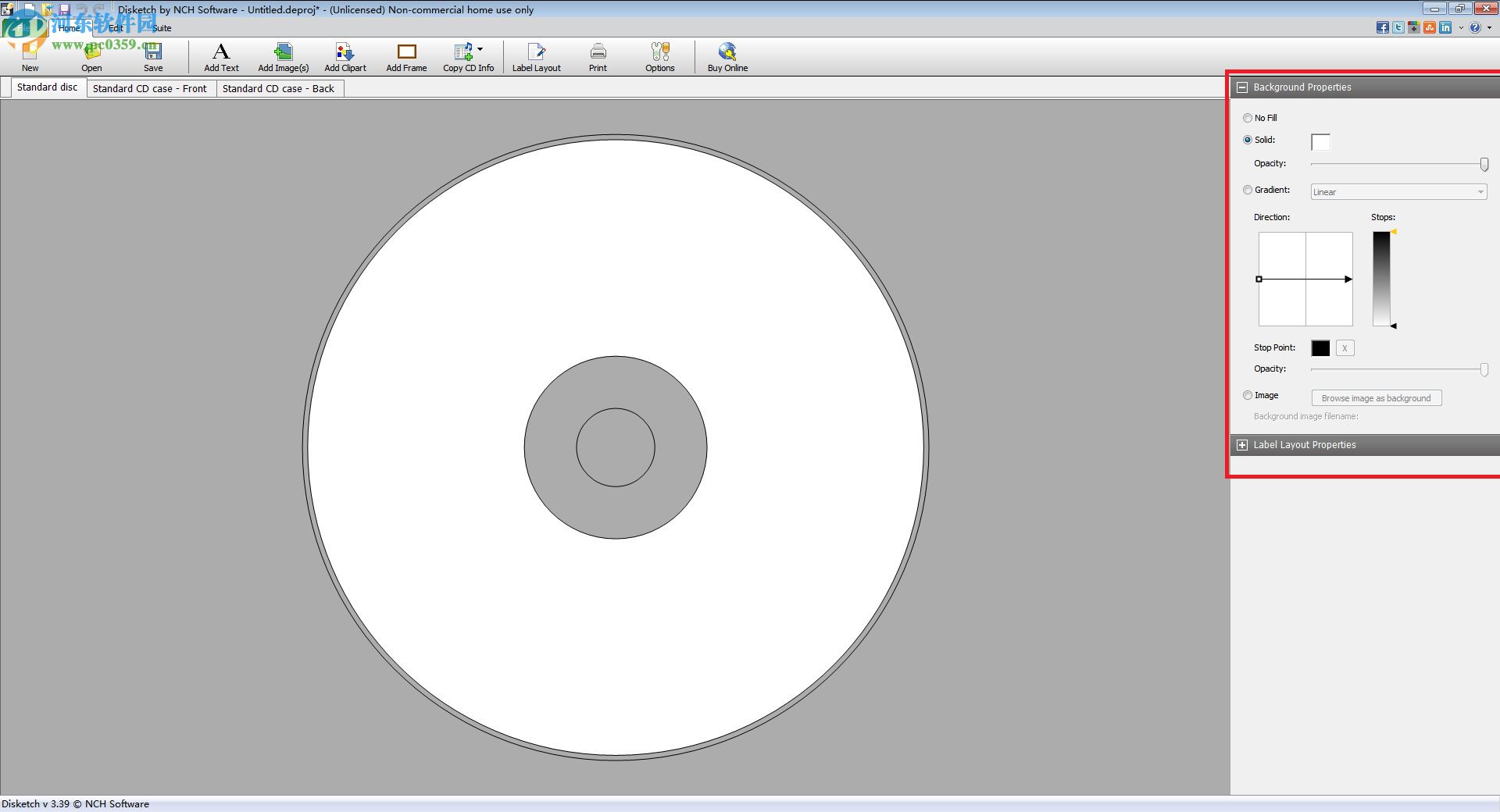 Disketch Disc Label(光盘封面制作工具) 3.39 官方版