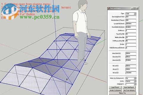 Make Fur(SketchUp毛发生成插件) 2.1.0 最新免费版