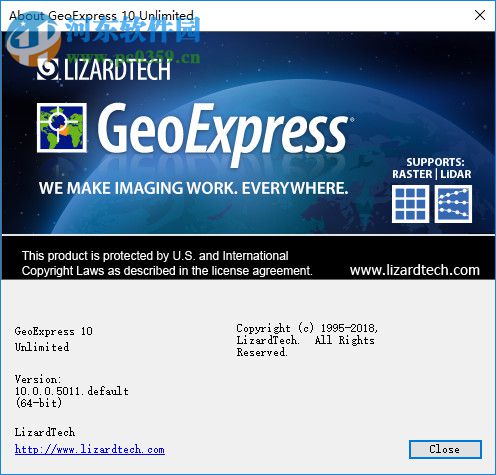GeoExpress下载(遥感数据压缩软件) 10.0 破解版