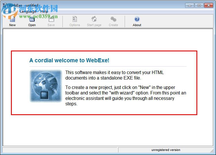 WebExe(电子书制作工具) 1.55 免费版