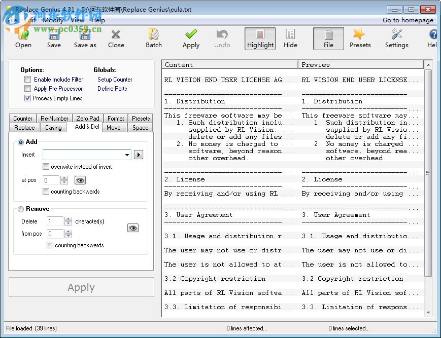 Replace Genius(文本编辑工具) 4.31 官方版