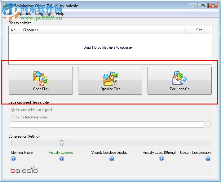 FILEminimizer Office(文档压缩工具) 7.0 官方版