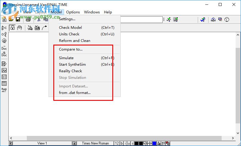 Vensim PLE(系统动力学) 5.9d 官方版