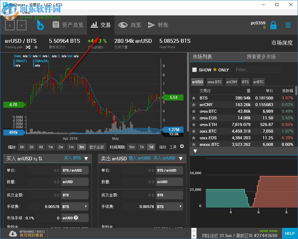 BitShares(比特股交易客户端) 2.0.180815 官方版