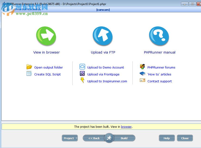 PHPRunner v8.1下载(附安装教程) 破解版