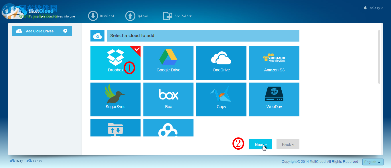 MultCloud客户端PC版 1.0.0 中文版