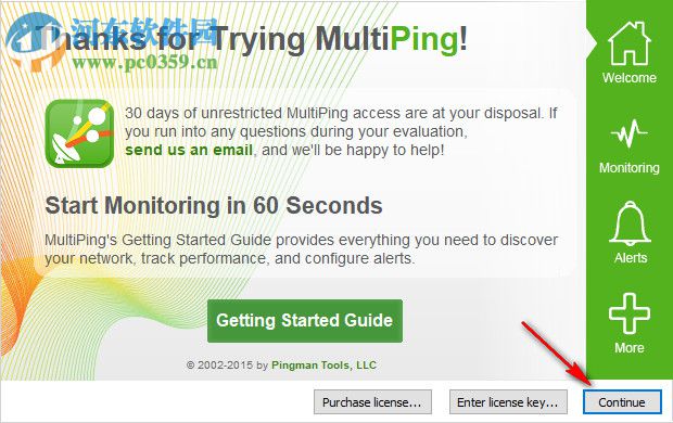 MultiPing下载(TCP/IP监测工具) 3.20.2 官方版