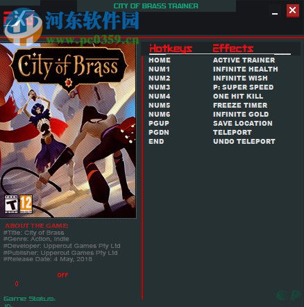 黄铜之城七项修改器