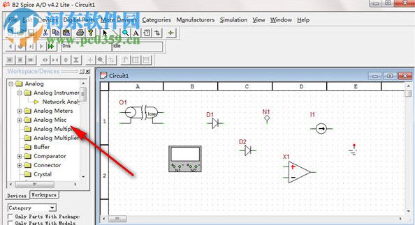 B2 Spice A/D(电路模拟软件) 4.2 官方版