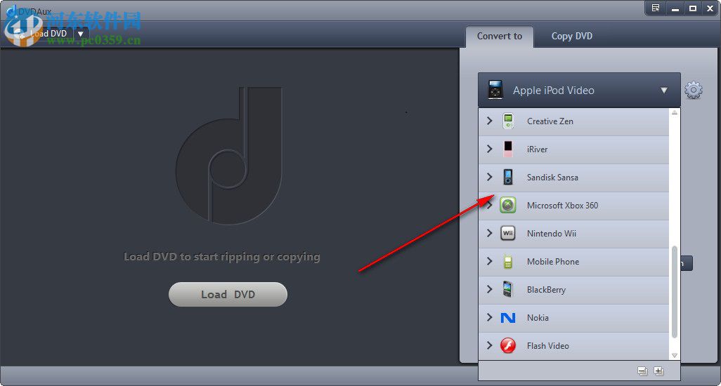 DVDAux(DVD影碟抓取和转换工具) 1.0.0 官方版