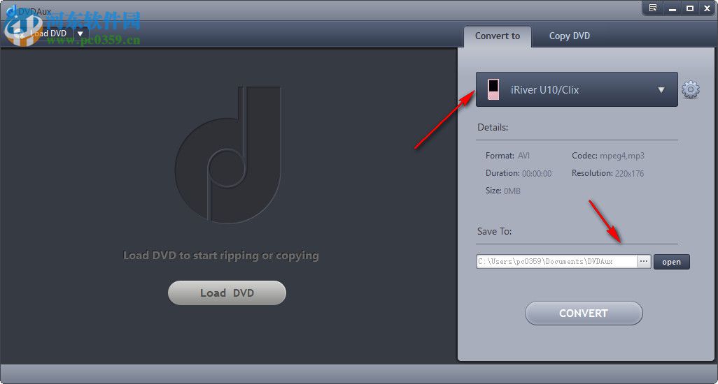 DVDAux(DVD影碟抓取和转换工具) 1.0.0 官方版