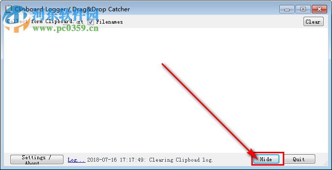 cliplogger(剪贴板工具) 1.2 绿色版