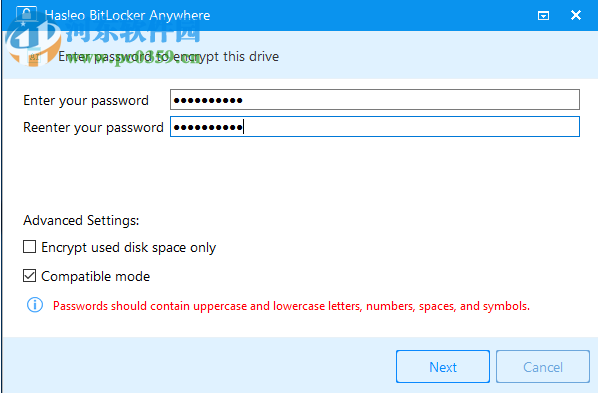 Hasleo BitLocker(专业级驱动加密软件) 2.0 官方版