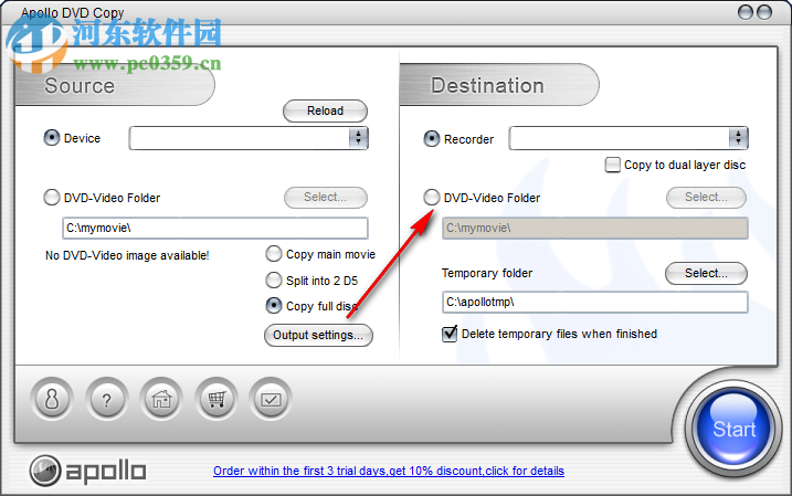 Apollo DVD Copy(DVD复制工具) 4.8.47 官方版