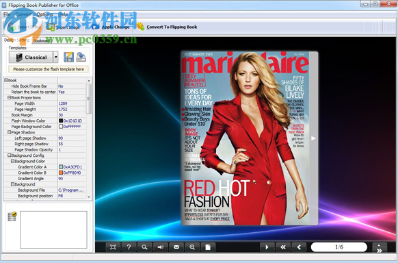 Boxoft Office to Flipbook(翻页<a href=https://www.pc0359.cn/zt/dzszz/ target=_blank class=infotextkey>电子书制作</a>工具) 2.0.0 官方版
