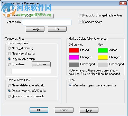CompareDWG(CAD图纸对比工具) 1.01 汉化版