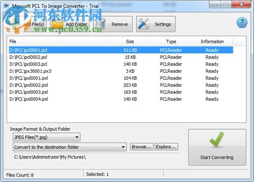 Mgosoft PCL To Image Converter(PCL转图片工具) 8.9.6 官方版