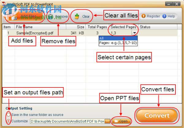 AnyBizSoft PDF to PowerPoint(pdf转ppt软件) 2.5.0 免费版