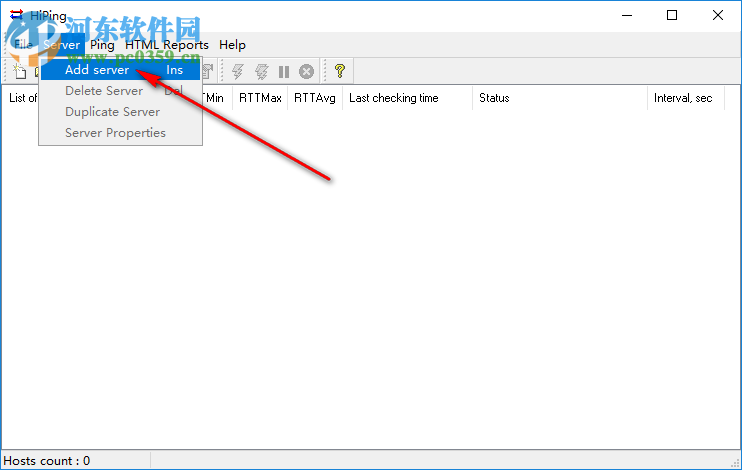 HiPing(TCP&IP监视工具) 1.65 官方版