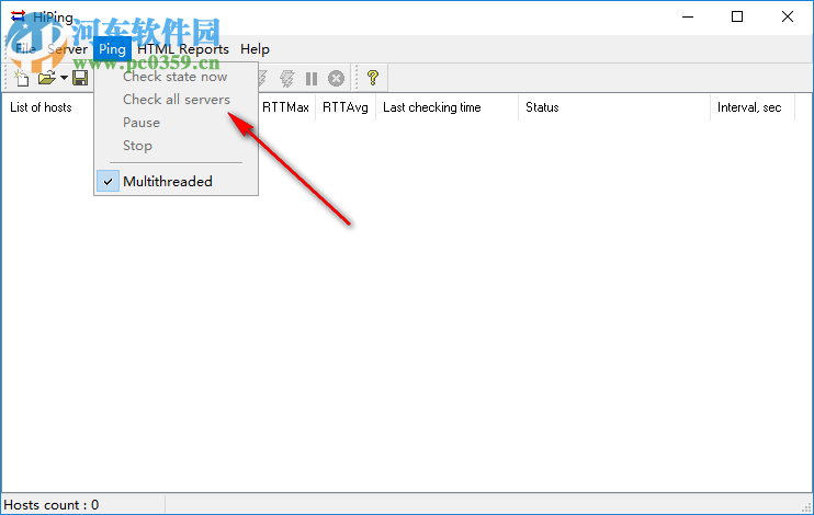 HiPing(TCP&IP监视工具) 1.65 官方版