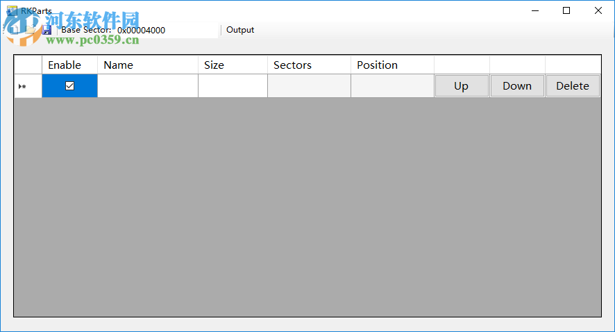 RKParts(分区表生成工具) 1.0 免费版