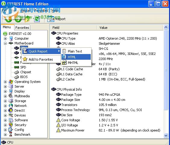Everest Home Edition(硬件测试工具) 2.20.405 绿色版