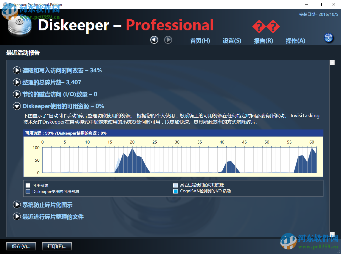 Condusiv Diskeeper(磁盘碎片整理工具) 20.0.1286 专业版