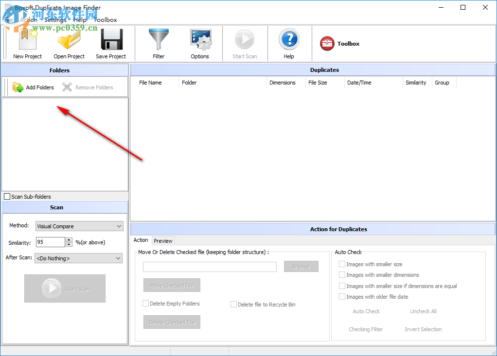 Boxoft Duplicate Image Finder(图片重复查找软件) 1.0 官方版