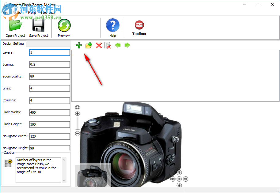 Boxoft Flash Zoom Maker(Flash制作软件) 1.1 官方版