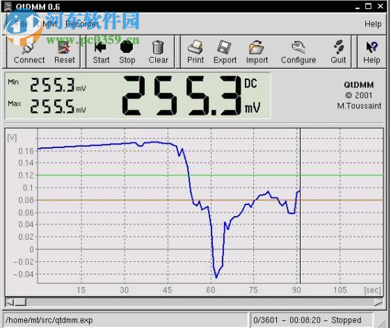 QtDMM(数字万用表读程序) 0.92 官方版
