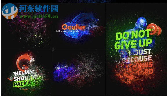 Particle Presets(ae粒子沙化飞散汇聚消融特效预设) 最新版