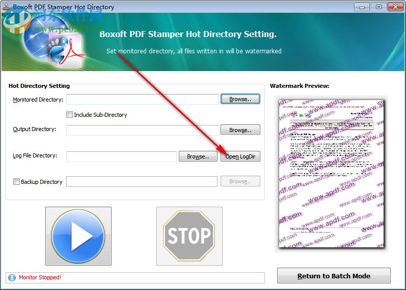Boxoft PDF Stamper(PDF加水印工具) 3.1.0 官方版