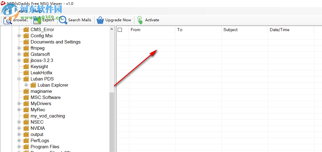 MailsDaddy Free MSG Viewer(MSG文件阅读器) 1.0 官方版