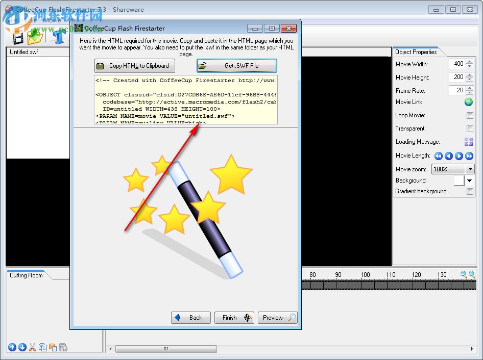 CoffeeCup Flash Firestarter(Flash效果制作) 7.3 官方版