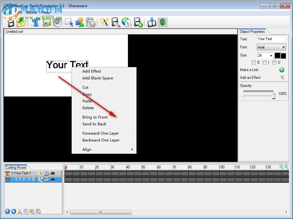 CoffeeCup Flash Firestarter(Flash效果制作) 7.3 官方版