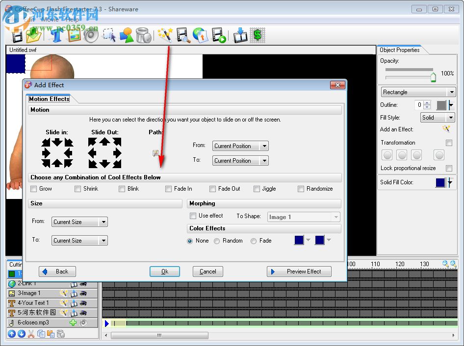 CoffeeCup Flash Firestarter(Flash效果制作) 7.3 官方版