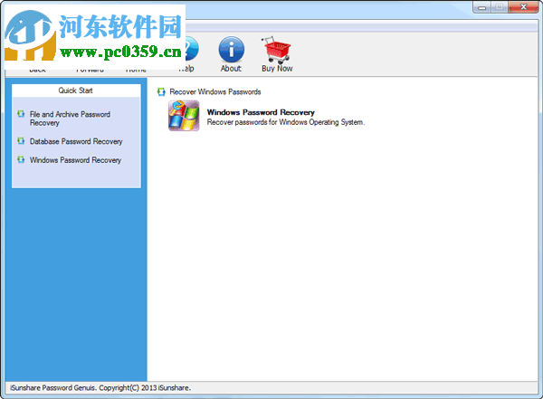 iSunshare Password Genius(通用密码恢复软件) 2.1.1 官方版